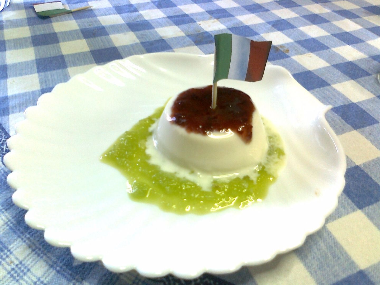 immagine post Panna cotta tricolore